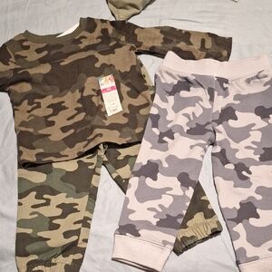 Camo Kids Jogger Pants